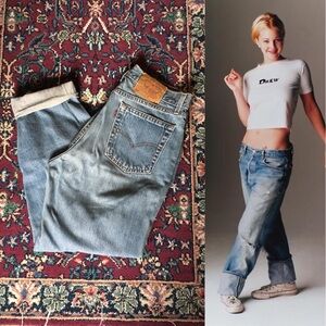 Levi’s Vintage Blue Boyfriend Jeans